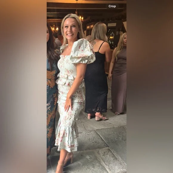 V. Chapman The Linnea Skirt in Tapestry Rose and The Leilani Top - Picture 4 of 9